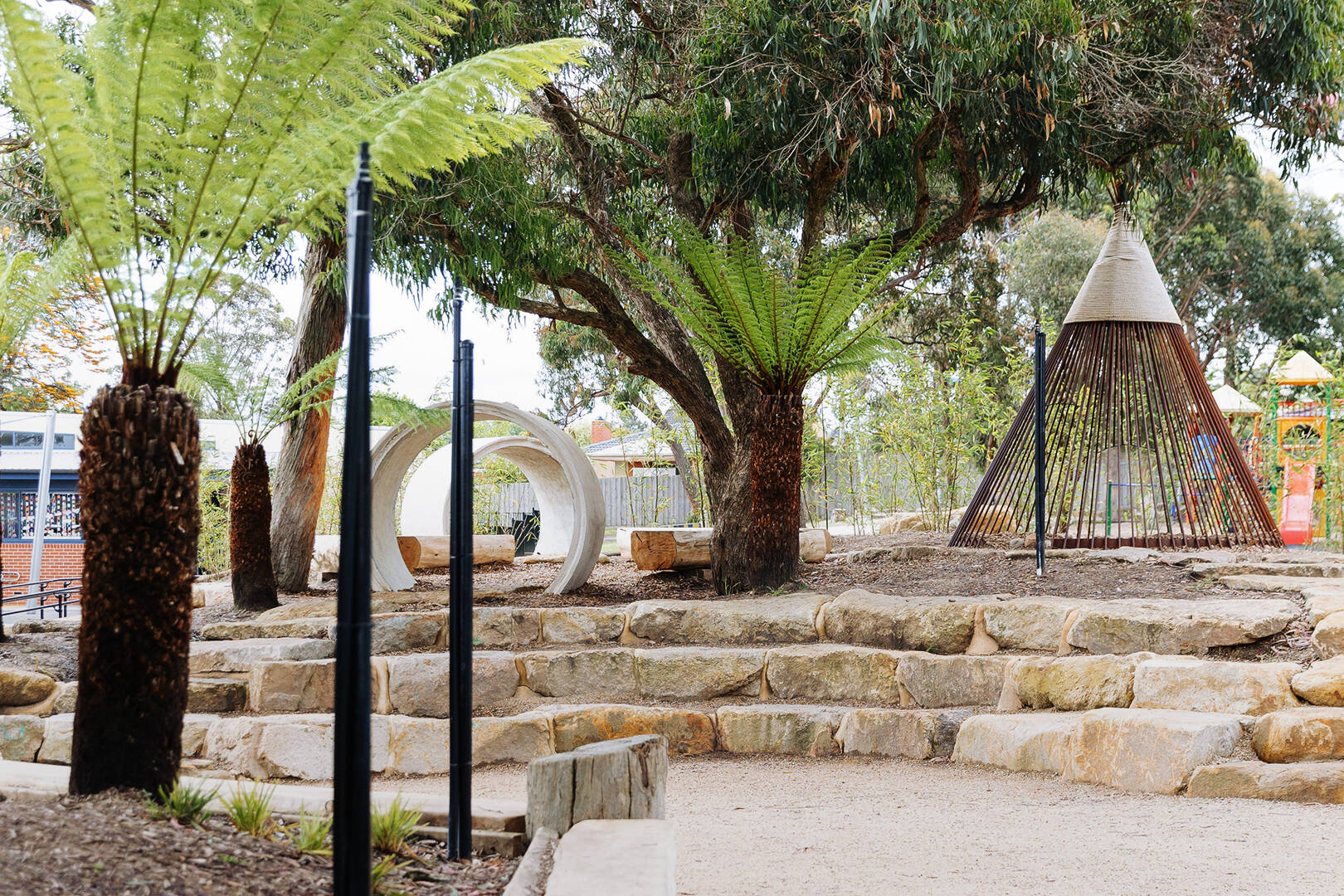 Landscape rocks for schools and childcare centres by Transrock
