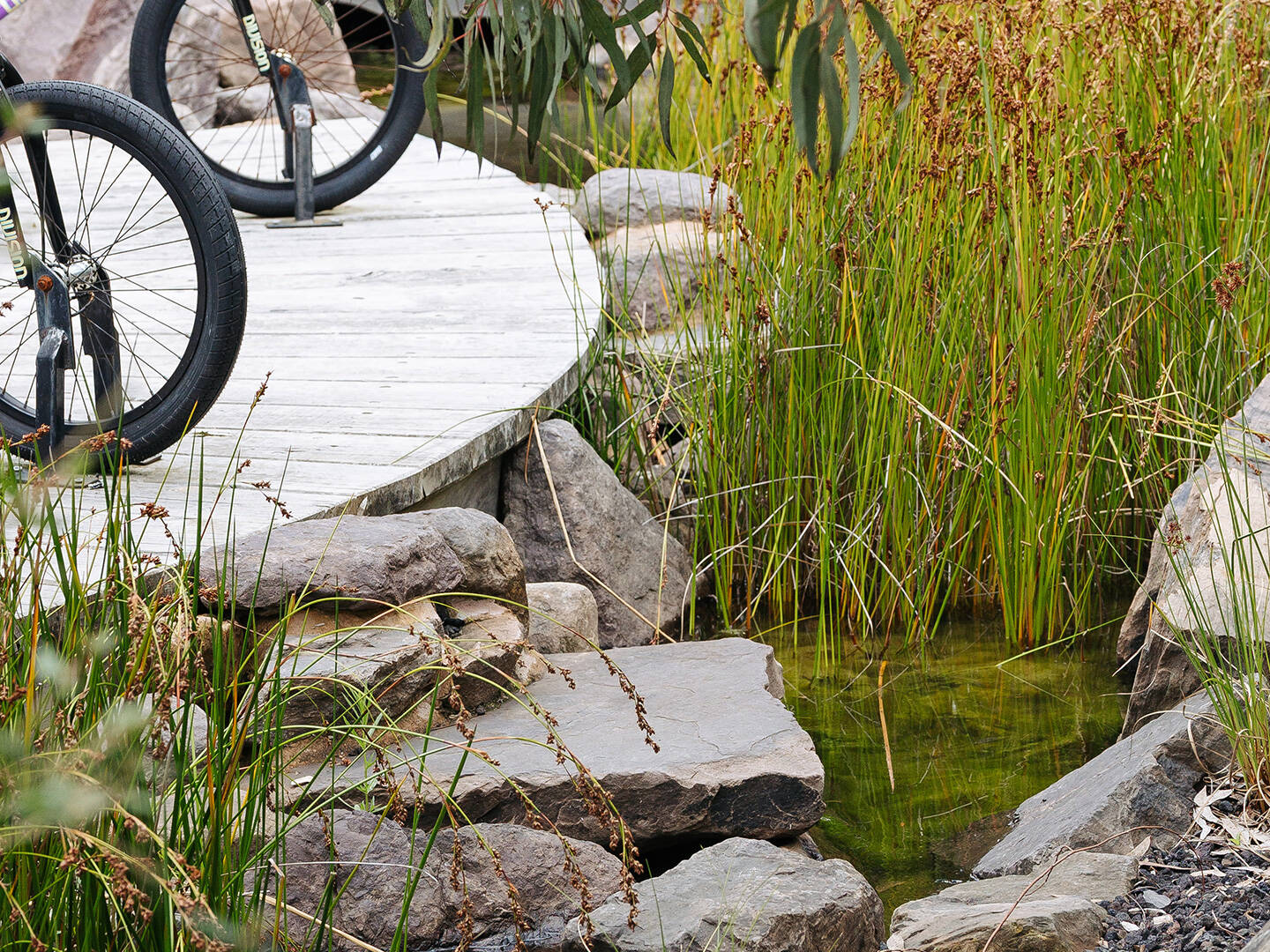 Coldstream landscape rock for water features by Transrock